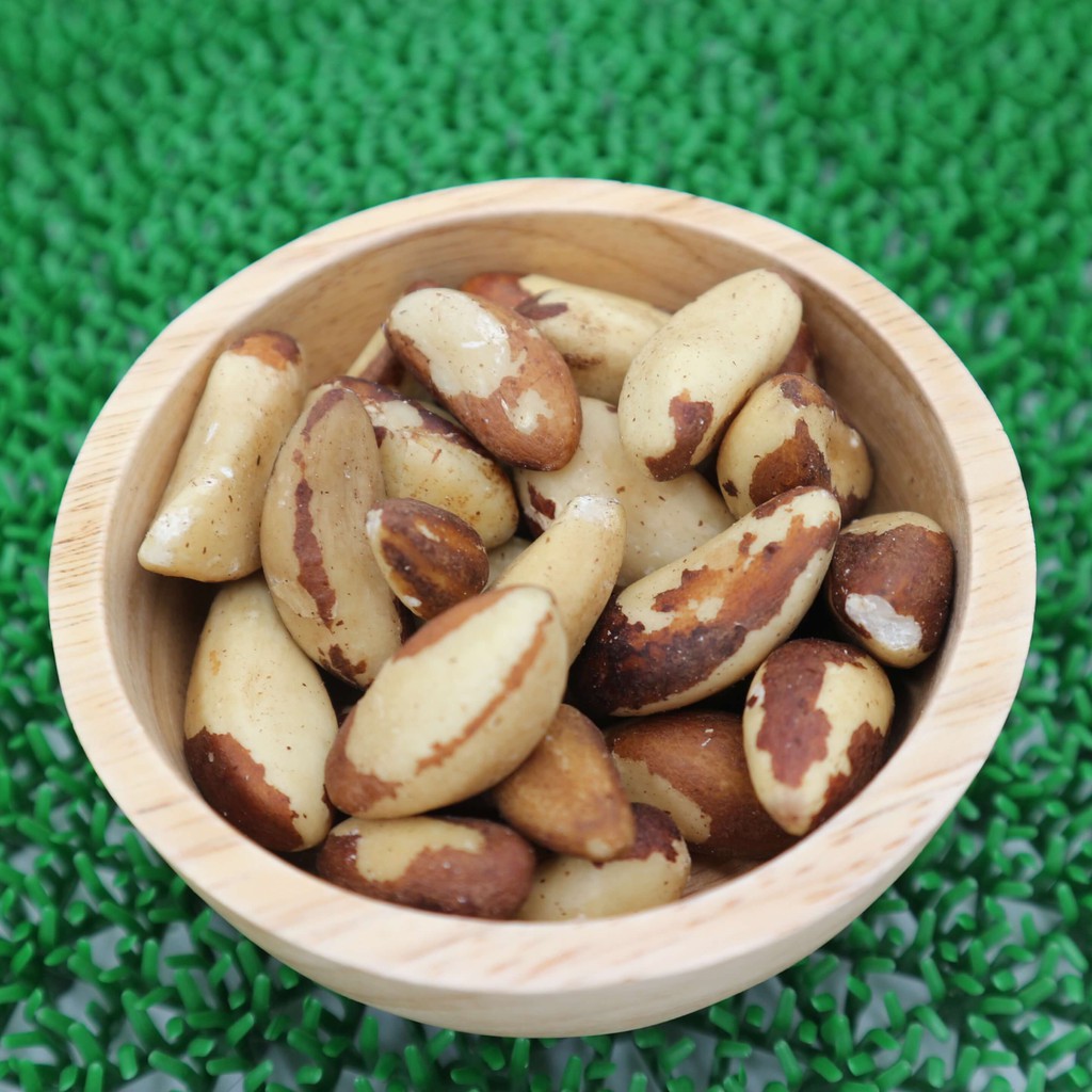 บลาซิลนัทอบธรรมชาติ Brazil Nut Roasted เกรด A จาก Triple Trees