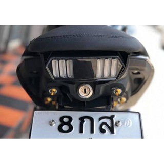 ไฟท้าย+ไฟเลี้ยวในตัว มัสแตง ใส่ CB150R  กับ Msx