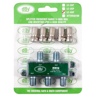 Antenna ANTENNA EQUIPMENT LE-4S TV tuner Audio tv เสาอากาศ ปลั๊ก 75 โอห์ม LE-4S เครื่องรับสัญญาณทีวี ทีวี เครื่องเสียง A