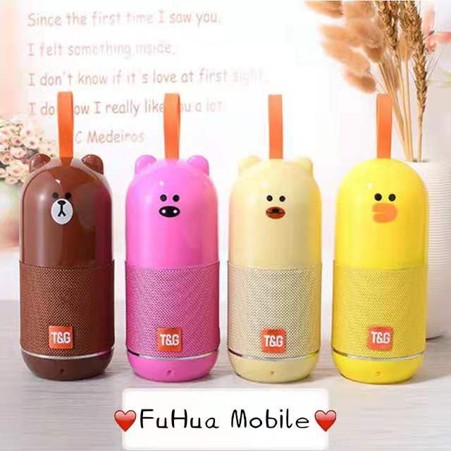 【FuHua Shop】น่ารักๆๆ ลำโพงบลูทูธ ลายการ์ตูน สีสันสดใส BT Speakers TG-502 กับ TG-520 เสียงเพราะงานดี 