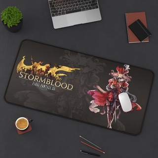 แผ่นรองเมาส์ ลาย Stormblood XIV สําหรับตั้งโต๊ะแฟนตาซี | เมาส์