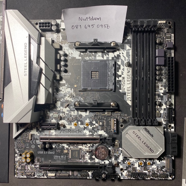 Asrock B450M Steel Legend มือสอง