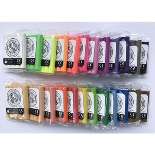 ดินโพลิเมอร์ 24 ก้อน PROTO Polymer Clay 24 ก้อน 24 สี หนักก้อนละ 50 กรัม
