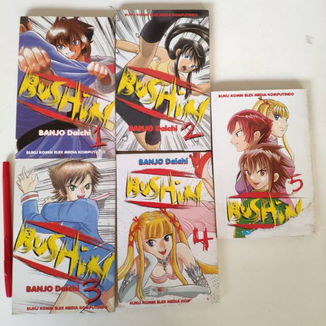 การ์ตูน Bushin โดย Banjo Daichi