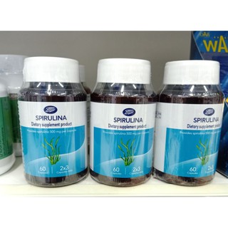 Boots Spirulina 60 capsules.