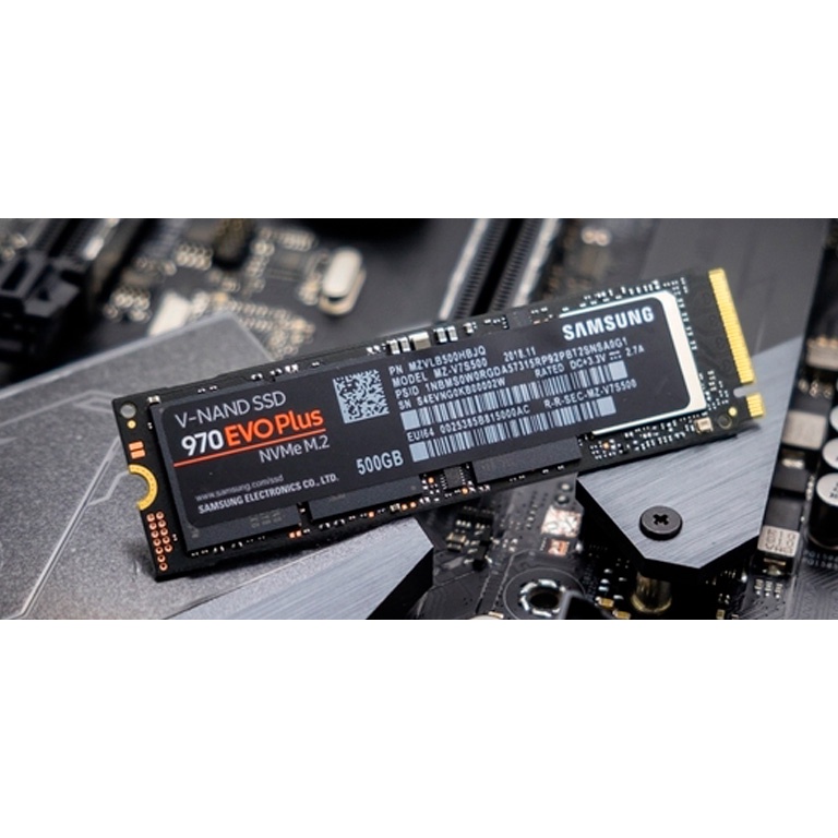 500 GB SSD M.2 PCIe SAMSUNG 970 EVO PLUS (MZ-V7S500) NVMe ขายถูกครับ