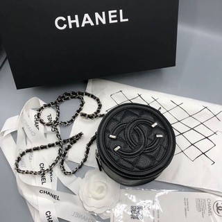 ✨กระเป๋า chanel (หนังแท้) ส่งฟรีems