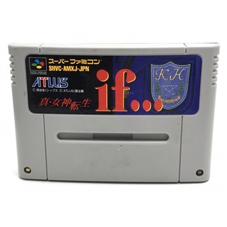 ตลับแท้ [SFC] [0040] Shin Megami Tensei if... (Japan) (SHVC-AMXJ) Super Famicom