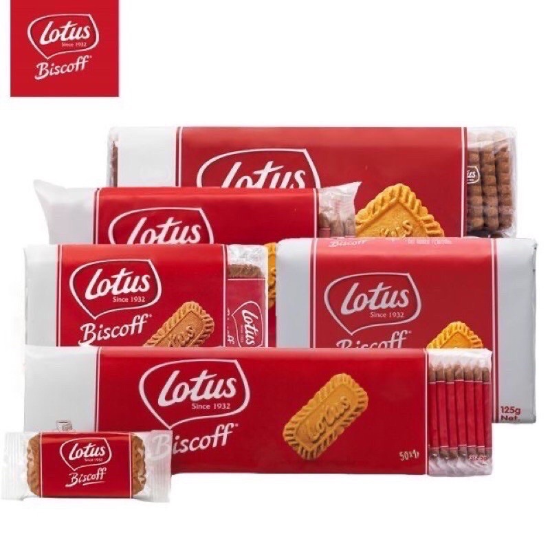 บิสกิต Lotus Biscoff ขนมขายดี