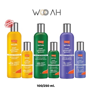 Lolane Nature Hair Vitamin Booster โลแลน แฮร์ วิตามิน บูสเตอร์ อาหารผม ป้องกันความร้อน 100/250มล. มี 3 สูตร