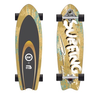 Deckwar Surfskates 32 นิ้ว พร้อม P7/S7/C7/Cx4 ตามตัวเลือก