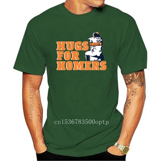 เสื้อยืดพิมพ์ลายแฟชั่น เสื้อยืดแขนสั้น ผ้าฝ้าย พิมพ์ลาย Tony Kemp And Evan Gattis Hug สําหรับผู้ชาย MMepdl32FLgfkf13