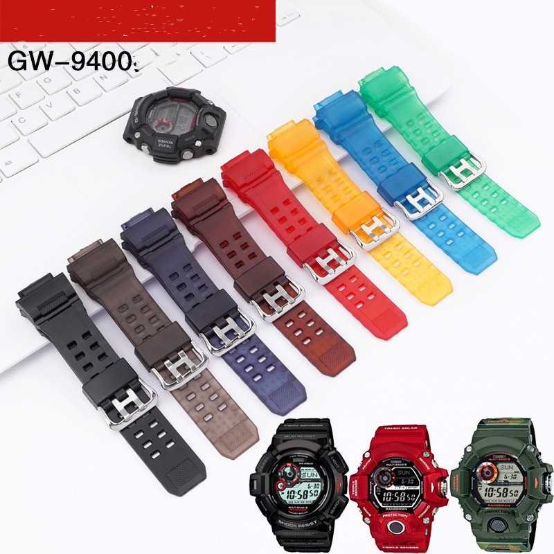 สายนาฬิกาข้อมือ แบบนิ่ม สําหรับ Casio g-shock GW9400 GW-9400-1CR GW-9400-3CR