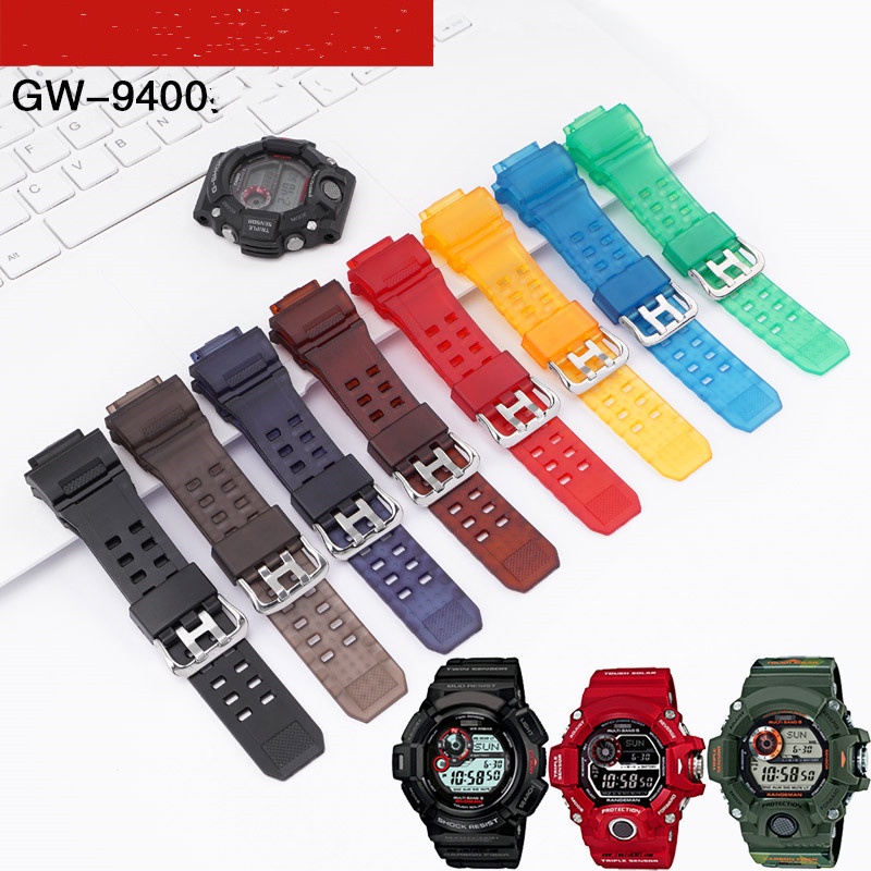 สายนาฬิกาข้อมือ แบบนิ่ม สําหรับ Casio g-shock GW9400 GW-9400-1CR GW-9400-3CR