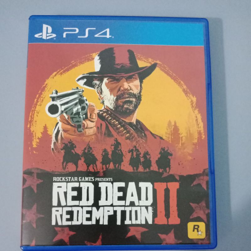 แผ่นPS4 RED DEAD 2  มือสอง