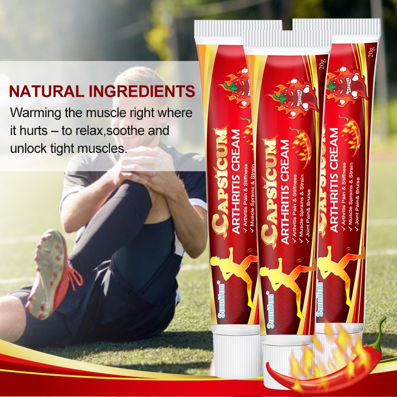 1/2/3pcs Sumifun Hot Pepper Cream For Rheumatoid Arthritis joint Knee