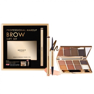 🔥โปรค่าส่ง25บาท🔥 BROWIT PROFESSIONAL MAKEUP BROW GIFT SET โปรเฟสชั่นนอลเมคอัพบราวกิ๊ฟเซ็ท บราวอิท