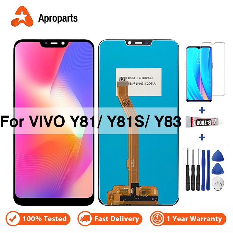 LCD สําหรับ Vivo Y81 Y81s Y81i Y83 1808 1802 จอแสดงผลหน้าจอสัมผัส Ditigizer เปลี่ยนชุด LCD