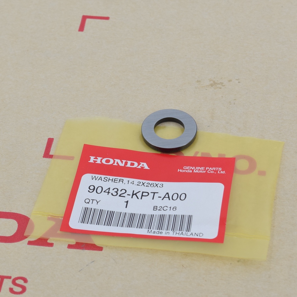 แหวนรองล็อคเรือนครัชตัวนอก (หมายเลข13) เวฟ/ดรีม 110i ปี2009-2010 แท้ศูนย์ฮอนด้า ราคา/1ชิ้น 90432-KPT