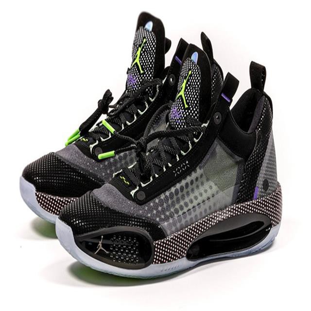 Special Offer Free Shipping Air Jordan 34 Low Vapor Green Black And Basketball Shoes Cz7750 003 1 768