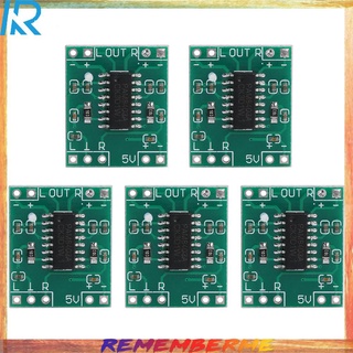 [Rem]5X Usb Powered 2X 3W Class D Pam8403 บอร์ดโมดูลขยายเสียงดิจิตอล