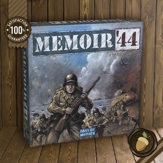 Memoir44 เกมวางแผน บอร์ดเกมแท้ คู่มือภาษาอังกฤษ