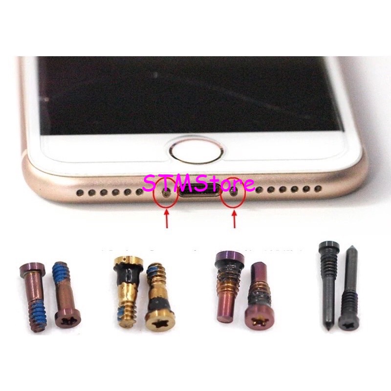 🔩🛠⚙️ น็อตตูด น็อต i6, 6plus, i6s, 6splus i7, 7plus, 8,8plus ipx,xs,Xs max น็อต 3 แฉก 🔩🛠⚙️