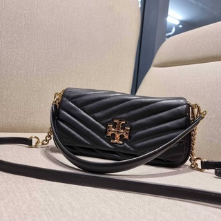 TORY BURCH KIRA CHEVRON SMALL FLAP SHOULDER BAG