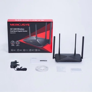 Mercusys AC12G AC1200 Wireless Dual Band Gigabit Router เร้าเตอร์รับสัญญาณ