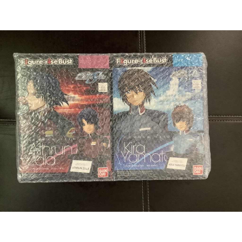 [SET 2 ตัว][ส่งฟรี] Figure-rise Bust Kira Yamato &  Athrun Zala