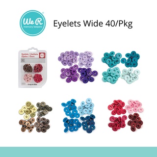 ตาไก่ We R Eyelets Wide 40/Pkg : Pink