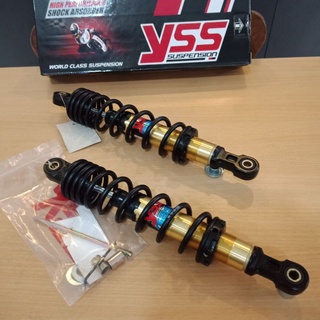 โช้คหลัง (YSS) DTG-PLUS (340) WAVE100.S,Z,125,S,R สีทอง/ดำ GOLD/BLACK (รหัสสินค้า : RB220-340T-38-38P)