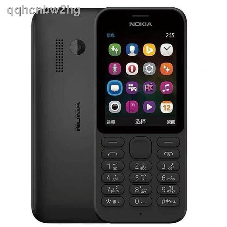 ✇โทรศัพท์มือถือ โนเกียปุ่มกด NOKIA  PHONE 215 (สีดำ) จอ2.4นิ้ว 3G/4G ลำโพงเสียงดัง รองรับทุกเครือข่าย 2021ภาษาไทย-อังกฤษ