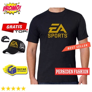 ซื้อเสื้อผ้าฟรีหมวก - Kaos Distro E&amp;A Sports Gold Premium // Kaos Distro