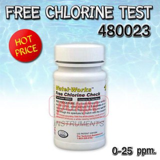 FREE CHLORINE TEST 480023 ชุดทดสอบคลอรีน อิสระ