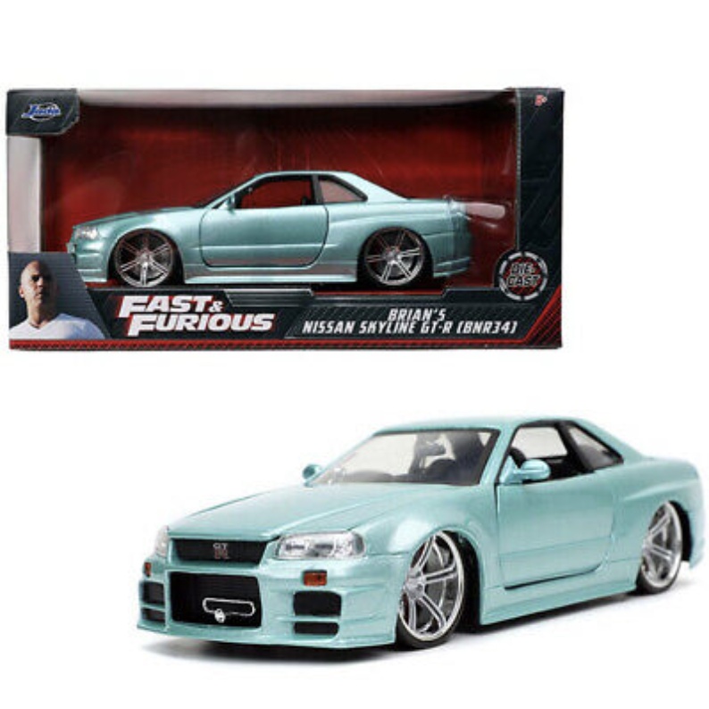 Brian's Nissan Skyline GT-R (BNR34) RHD by Jada
