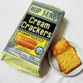 ขนมปัง​(Biskut​ Cream​ Crackers)​ ตราHUP SENG​ 👍🍃👍