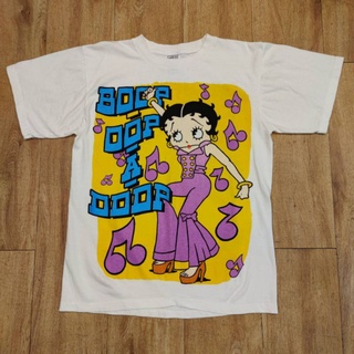 BETTY BOOP MUSIC 🎼 CARTOON เสื้อลายการ์ตูน การ์ตูนวินเทจ