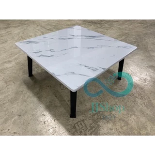 โต๊ะพับอเนกประสงค์ 75x75 ซม. ลายไม้สีบีซ ไม้สีเมเปิ้ล ลายหินอ่อน ขนาดพอเหมาะ ใช้ได้หลากหลาย jj99