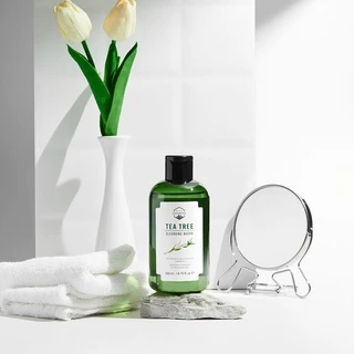 Naturista คลีนซิ่งทีทรีเช็ดเครื่องสำอาง ให้ผิวหน้าสะอาดหมดจด Tea Tree Cleansing Water 260ml