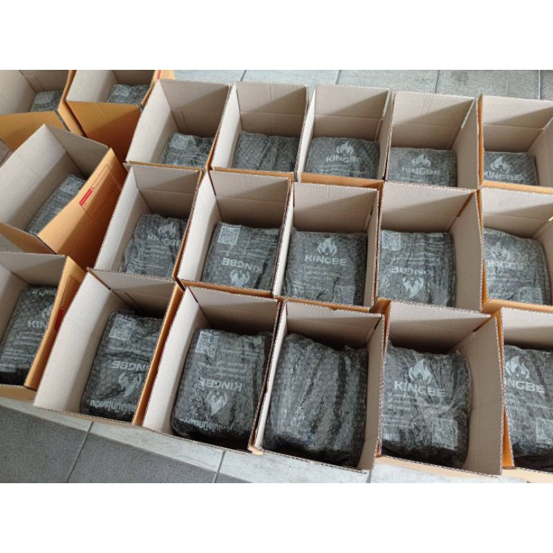 🔥(พร้อมส่ง)🔥 ถ่านปิ้งย่างไร้ควัน คิงบี ถ่านไบโอนิค KINGBE