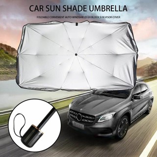 Light parasol car ร่มกันแสง UV หน้ารถยนต์ ร่มบังแดด