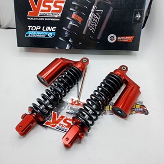 โช้คหลัง(YSS)RED SERISE AEROX15517สีดำ/ดำ/แดง:BLACK/BLACK/RED(รหัสสินค้า:TG302-305TR-02-885Dรหัสบาร์โค้ด8859518012263)