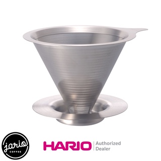 JARIO x HARIO ดริปเปอร์สแตนเลส 2 ชั้น (แท้จากญี่ปุ่น) HARIO Double Mesh Metal Dripper