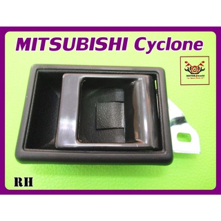 MITSUBISHI CYCLONE DOOR OPENER DOOR HANDLE INSIDE RIGHT (RH) "BLACK" // มือจับใน ด้านขวา สีดำ สินค้าคุณภาพดี