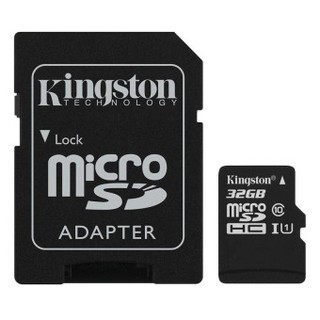 Kingston Micro SD Class 10 U1 80/10 MB/s - 32GB WithAdapter(SDC10G2/32GBFR)