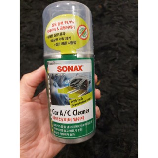 SONAX Car A/C Cleaner สเปรย์กำจัดกลิ่นในช่องแอร์ และห้องโดยสาร