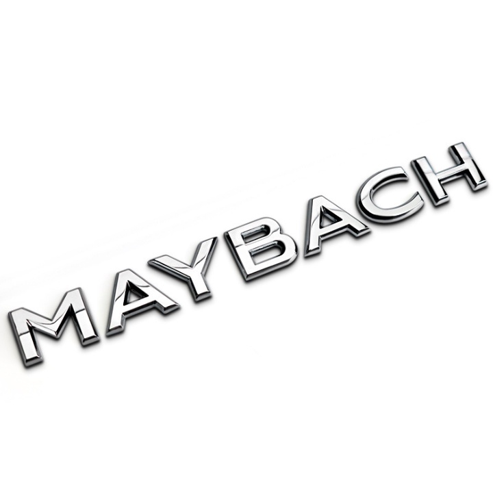 รูปลอก Maybach ด้านหลังรถ Maybach