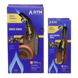 หัวเชื่อม MAPP GAS Hand-torch RTM รุ่น ใช้ต่อกับแก๊สกระป๋องMAPP สีเหลือง เชื่อมโลหะ ทองแดง เหล็ก อลูมิเนียม เงิน ทอง
