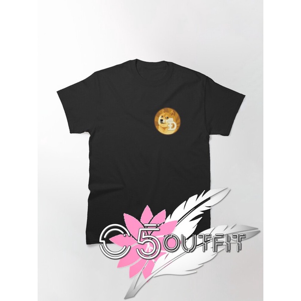 เสื้อยืด DOGE COIN DIGITAL CURRENCY DOGE COIN COMBED 30S